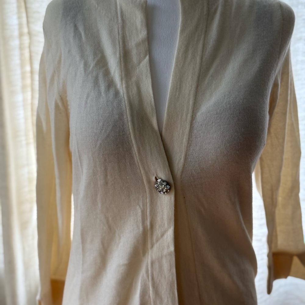 Elegant Cream Women's Sweater